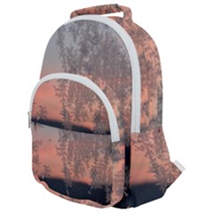 Hardest-frost-winter-cold-frozen Rounded Multi Pocket Backpack by Amaryn4rt