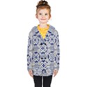 Ceramic-portugal-tiles-wall Kids  Double Breasted Button Coat View1