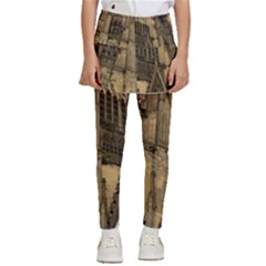Cologne-church-evening-showplace Kids  Skirted Pants by Amaryn4rt