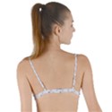 Santa Claus Snowman Christmas Xmas Tie Up Cut Bikini Top View2