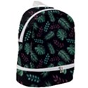 Abstract-seamless-pattern-with-tropical-leaves-hand-draw-texture-vector Zip Bottom Backpack View2