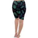 Seamless Bakery Vector Pattern Cropped Leggings  View4
