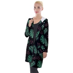 Seamless Bakery Vector Pattern Hooded Pocket Cardigan by Amaryn4rt