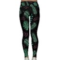Seamless Bakery Vector Pattern Lightweight Velour Classic Yoga Leggings View2