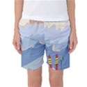 Winter Sports Ski Winter Snow Women s Basketball Shorts View1