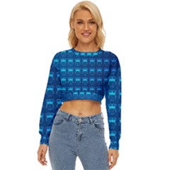 Bird Pattern Owl Drawing Lightweight Long Sleeve Sweatshirt by Pakjumat