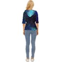 Abstract Background Template Lightweight Drawstring Hooded Top View4