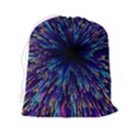 Abstract Beam Blast Drawstring Pouch (2XL) View2