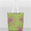 Dandelion Flower Background Nature Flora Drawing Full Print Rope Handle Tote (Small) View2