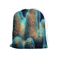 Photo Coral Great Scleractinia Drawstring Pouch (xl) by Pakjumat