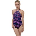 Artistic Eye Psychedelic Go with the Flow One Piece Swimsuit View1