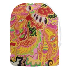 Fantasy Psychedelic Surrealism Trippy Drawstring Pouch (3xl) by Modalart