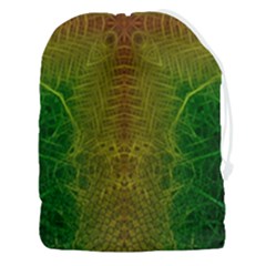 Psychedelic Screen Trippy Drawstring Pouch (3xl) by Modalart