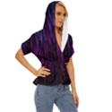 Stars Are Falling Electric Abstract Lightweight Drawstring Hooded Top View3