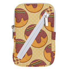 Takoyaki Food Seamless Pattern Belt Pouch Bag (small) by Sarkoni