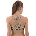 Junk Food Hipster Pattern Back Web Sports Bra View2