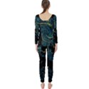 Castle Starry Night Van Gogh Parody Long Sleeve Catsuit View2