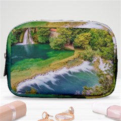 River Waterfall Make Up Pouch (small) by Sarkoni