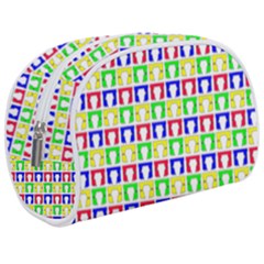 Colorful Seamless Pattern Make Up Case (medium) by Amaryn4rt