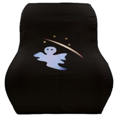 Ghost Night Night Sky Small Sweet Car Seat Back Cushion  by Amaryn4rt