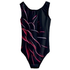 Pattern Design Abstract Background Kids  Cut-out Back One Piece Swimsuit by Amaryn4rt