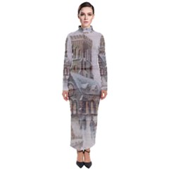 Santa Claus Nicholas Turtleneck Maxi Dress by Amaryn4rt