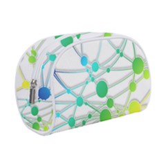 Network Connection Structure Knot Make Up Case (small) by Amaryn4rt