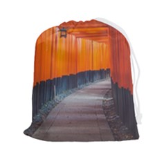 Architecture Art Bright Color Drawstring Pouch (2xl) by Amaryn4rt