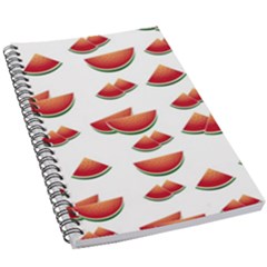 Summer Watermelon Pattern 5 5  X 8 5  Notebook by Dutashop