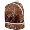 Ice Iced Structure Frozen Frost Zip Bottom Backpack View1