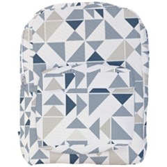 Geometric Triangle Modern Mosaic Full Print Backpack by Amaryn4rt