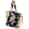 Canvas Acrylic Digital Design Art Drawstring Tote Bag View1