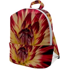 Bloom Blossom Close Up Flora Zip Up Backpack by Amaryn4rt