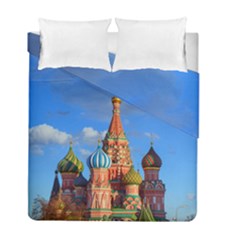 Architecture Building Cathedral Church Duvet Cover Double Side (full/ Double Size) by Modalart