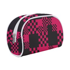 Cube Square Block Shape Creative Make Up Case (small) by Amaryn4rt