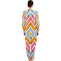 Line Pattern Cross Print Repeat OnePiece Jumpsuit (Ladies) View2