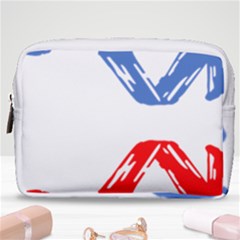 Arrow Up Down Make Up Pouch (medium) by Ndabl3x