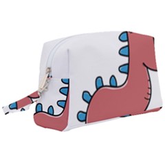 Dinosaur Dragon Drawing Cute Wristlet Pouch Bag (large) by Ndabl3x