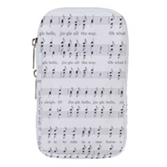 Jingle Bells Song Christmas Carol Waist Pouch (large) by Ndabl3x