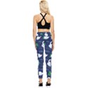 Swan-pattern-elegant-design Pocket Leggings  View2