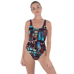 Stained Glass Mosaic Abstract Bring Sexy Back Swimsuit by Sarkoni