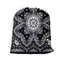 Mandala Calming Coloring Page Drawstring Pouch (2XL) View2