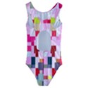 The Framework Paintings Square Kids  Cut-Out Back One Piece Swimsuit View2