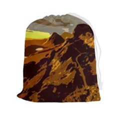 Scotland Monti Mountains Mountain Drawstring Pouch (2xl) by Sarkoni