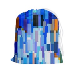 Color Colors Abstract Colorful Drawstring Pouch (2xl) by Sarkoni