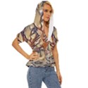 Tree Forest Woods Nature Landscape Lightweight Drawstring Hooded Top View3