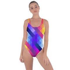 Abstract Background Colorful Pattern Bring Sexy Back Swimsuit by Sarkoni