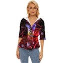 Physics Quantum Physics Particles Lightweight Drawstring Hooded Top View1
