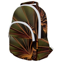 Book Screen Climate Mood Range Rounded Multi Pocket Backpack by Amaryn4rt