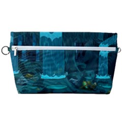 Waterfalls Wallpaper Adventure Time Handbag Organizer by Sarkoni